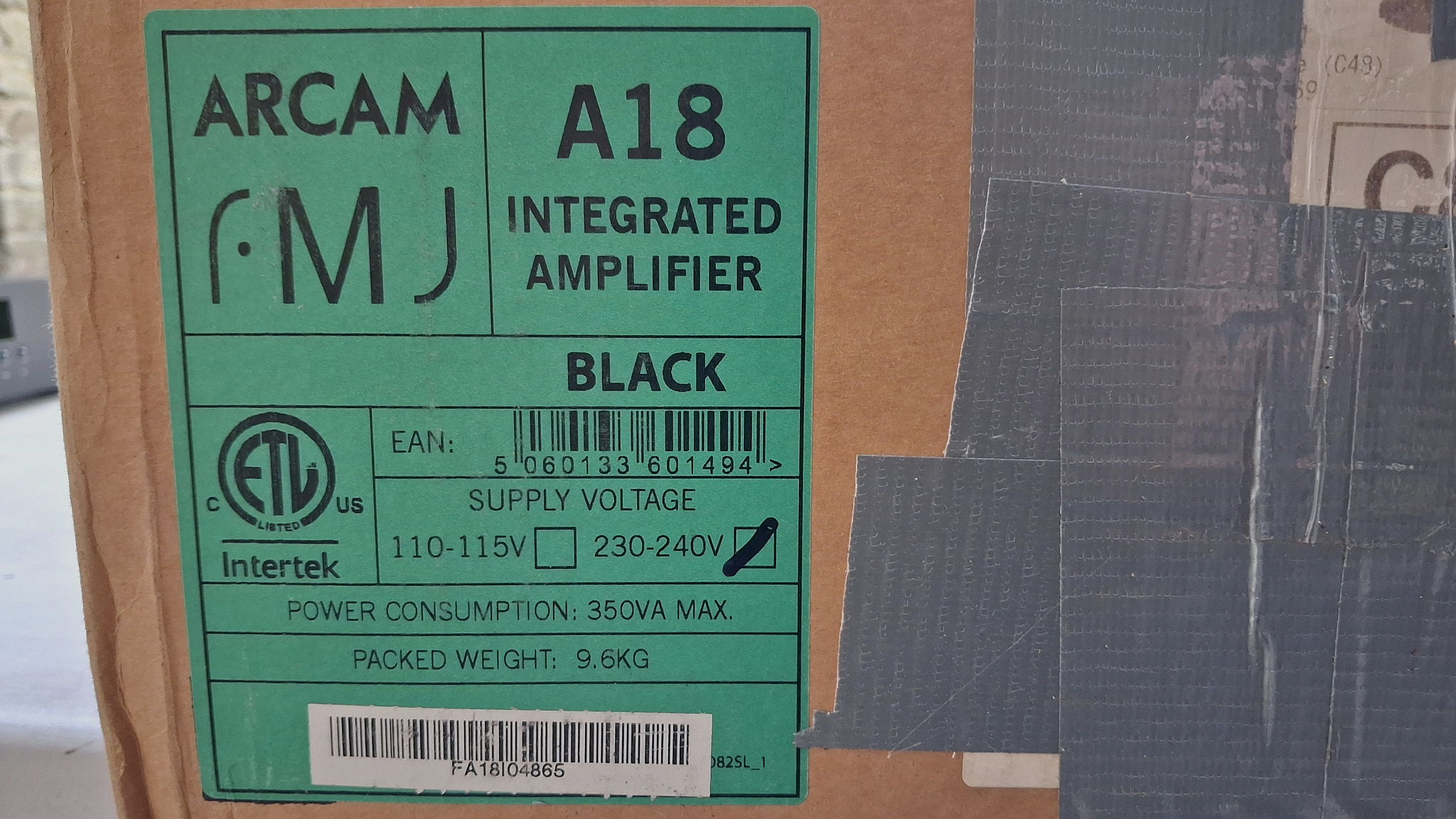 Arcam A18 FMJ Integrated Amplifier - Image 5