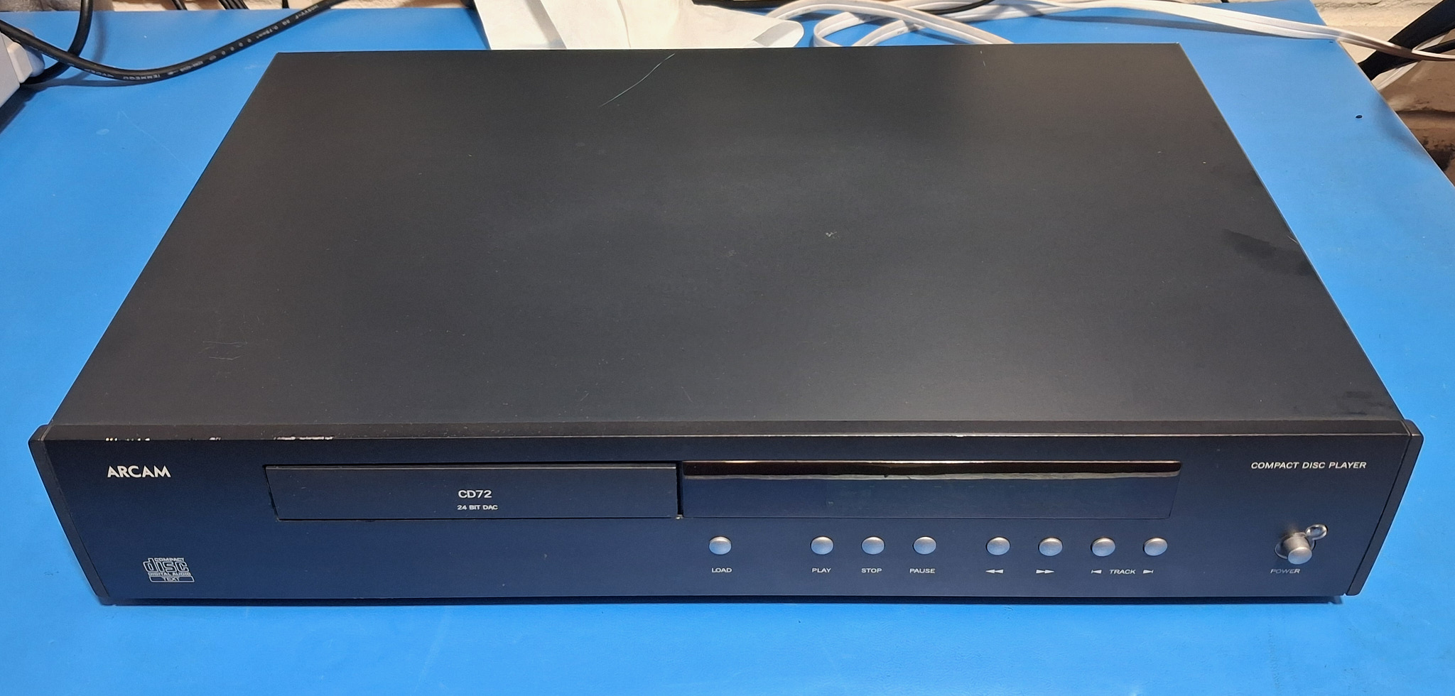 Arcam CD72T CD Player in Black - Image 3