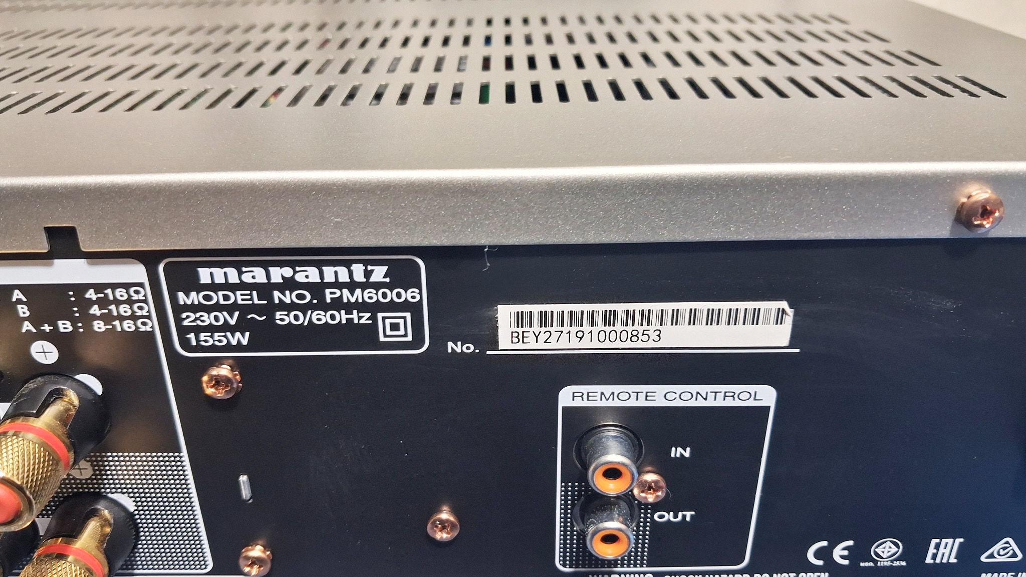 Marantz PM6006 Integrated UK Edition - Image 4