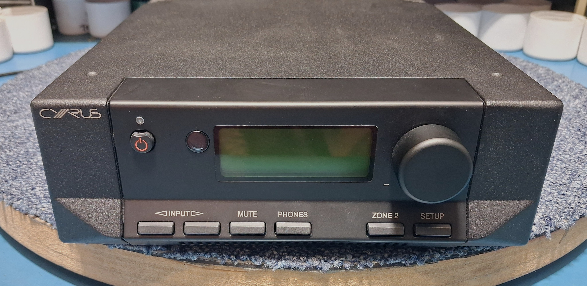 Cyrus Pre 2 Dac in Brushed Black