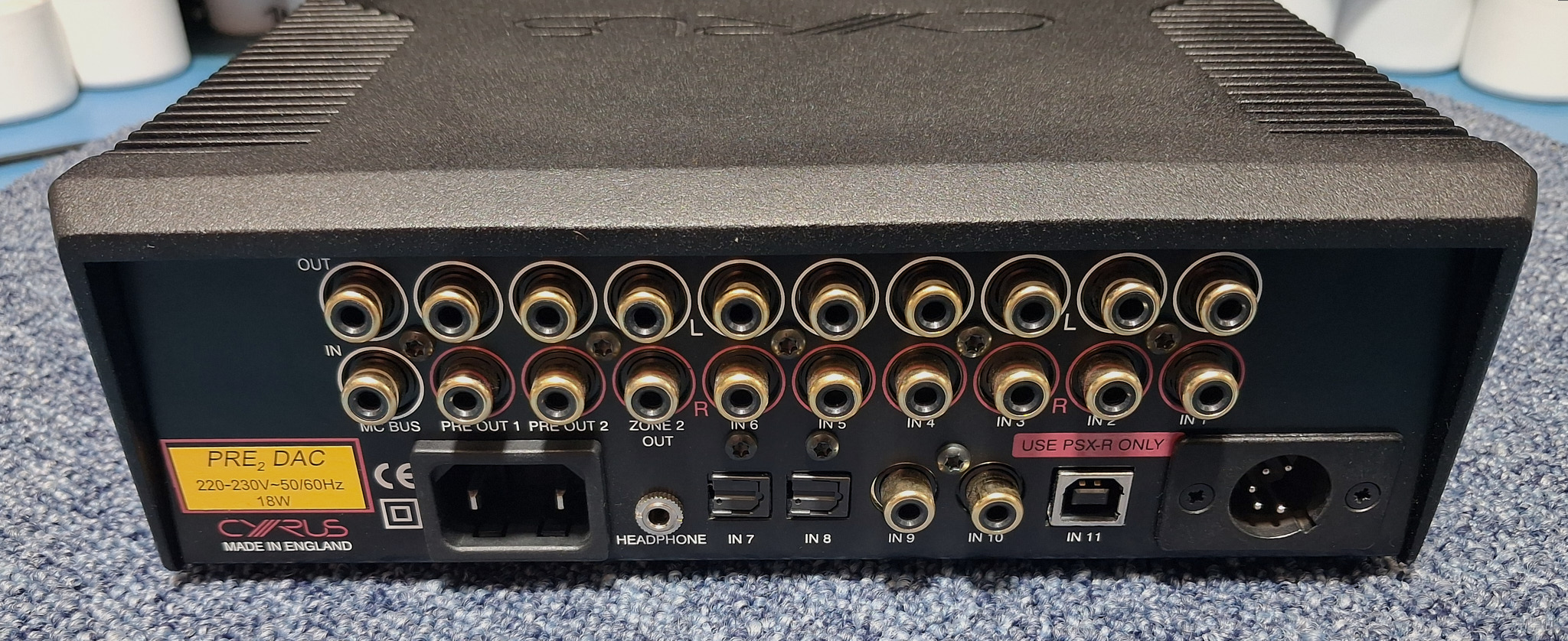 Cyrus Pre 2 Dac in Brushed Black - Image 4